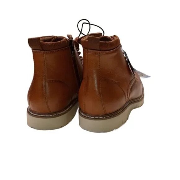 Mens Cognac Leather‎ Chukka Boot Size 9 NWT- by Steve Madden - Picture 5 of 8